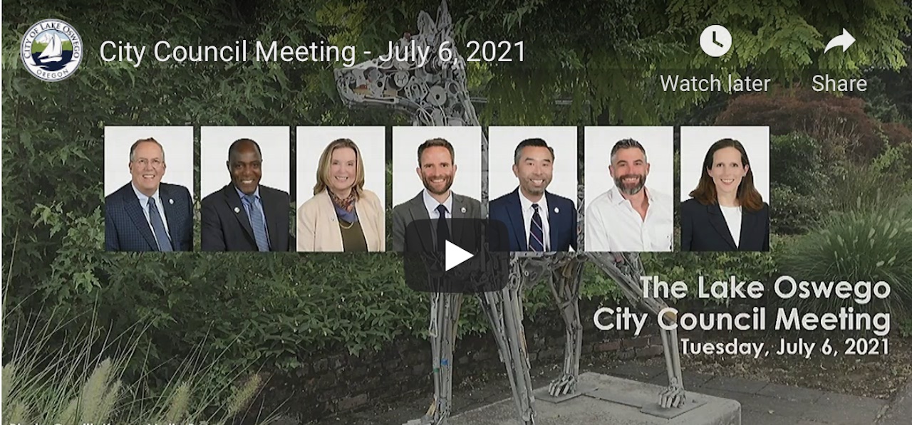 City Council Recognizes & Files 2020IN-1