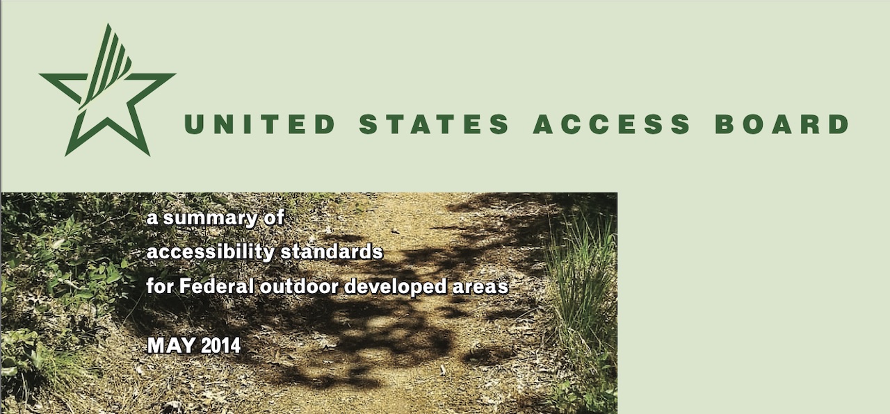 Concrete and asphalt are not the only ways to make an ADA trail